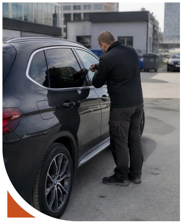 Вскрытие автомобиля БМВ в Усинске от 2560 р. | Разлок-Снс